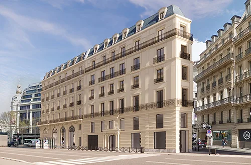 Bâtiment haussmannien avant transformation