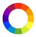 Cercle chromatique présentant les relations entre les couleurs
