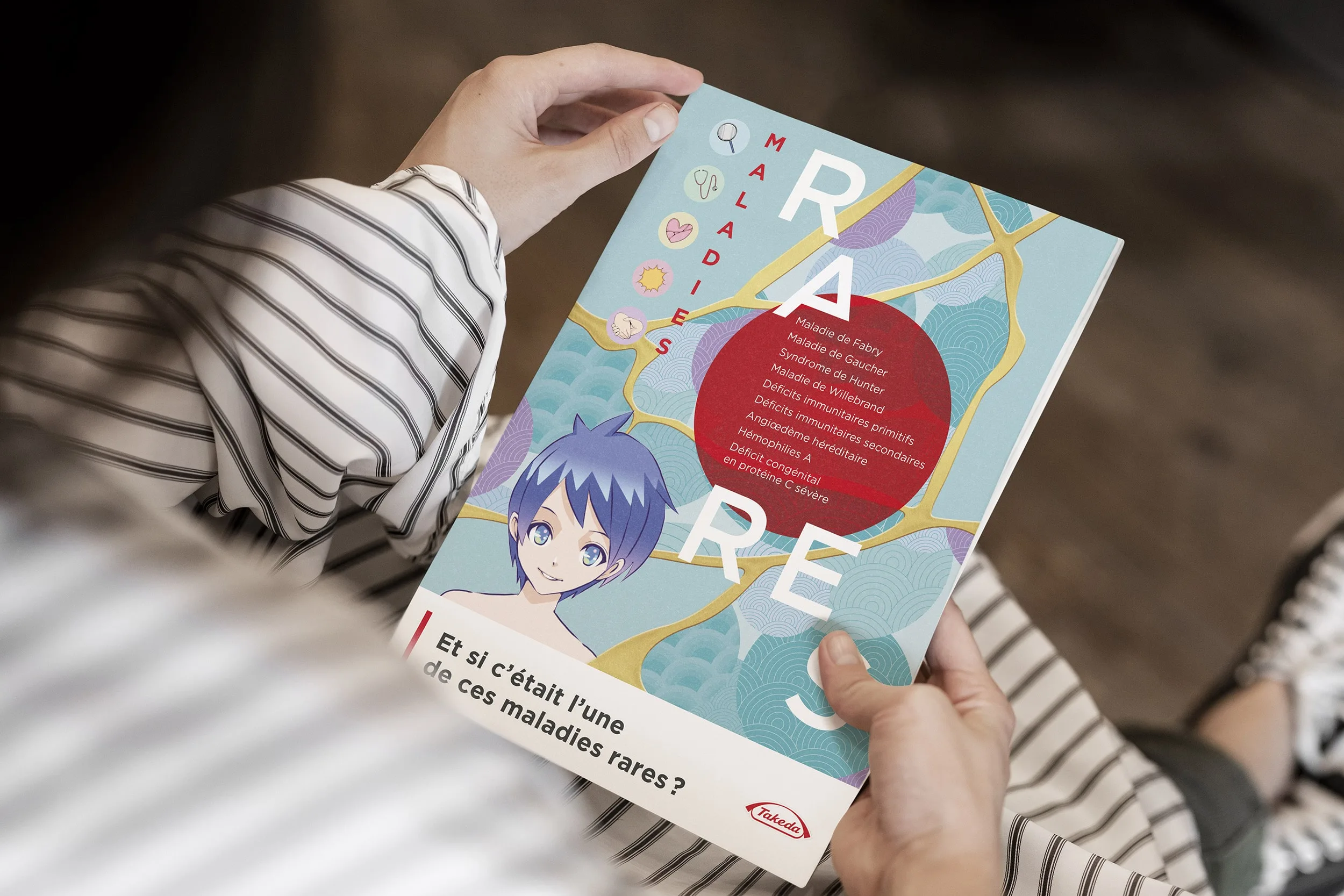 Couverture du livret Takeda sur les maladies rares