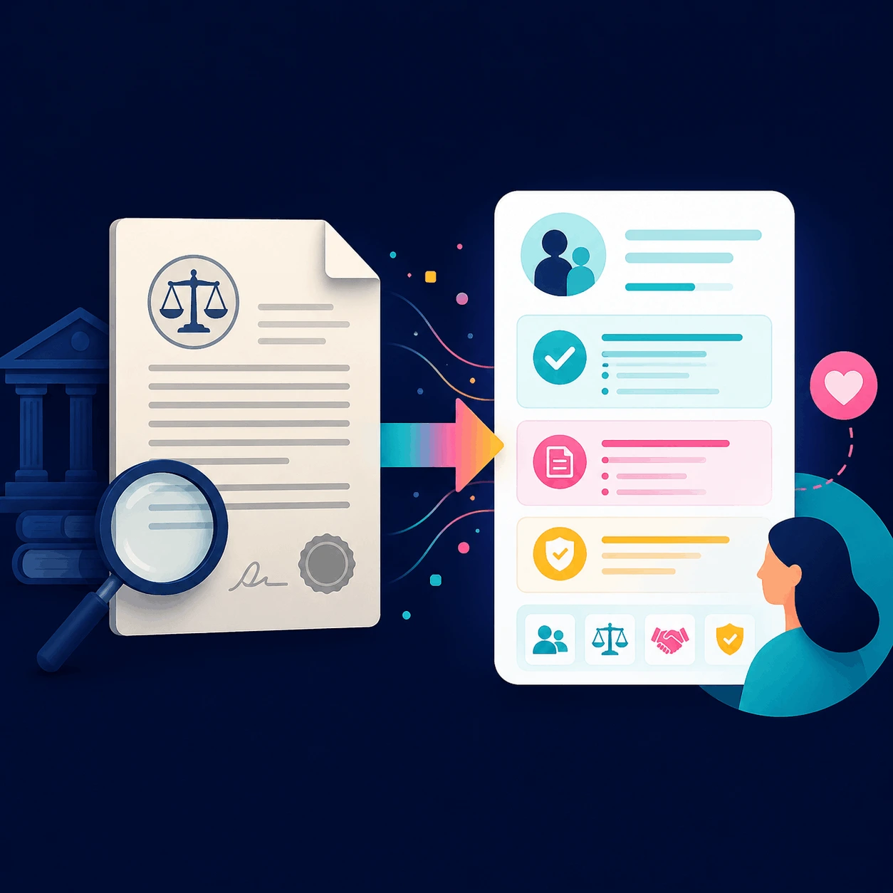 legal design, definition, image qui montre la définition