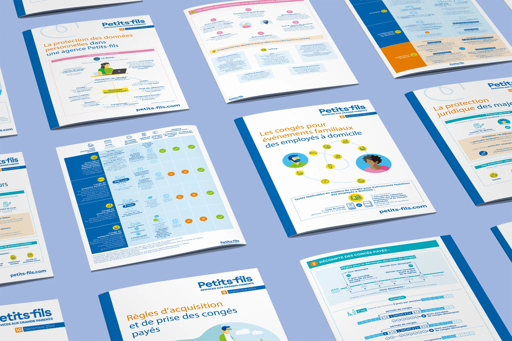 kit infographie legal design droit social